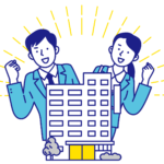 採用活動に向けて前向きな社員のイメージ