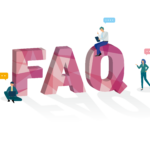 AIでホームページやパンフレットのFAQを整理するイメージ