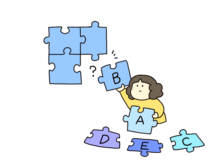 AIに自社の違いを考えてもらうため、まずは材料を集めている様子