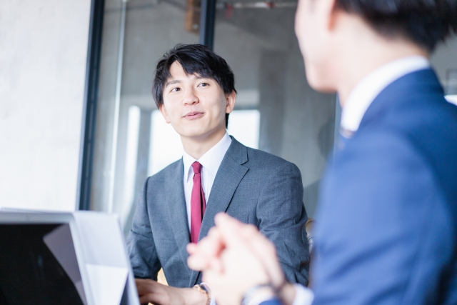 採用パンフレットに掲載する社員写真の撮影イメージ