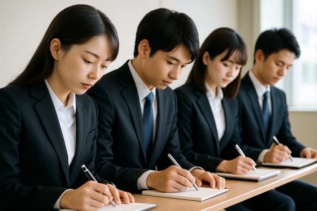 採用サイトを見る応募者が疑問を整理するイメージ