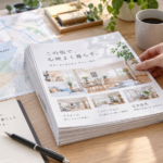 群馬でチラシ制作とポスティングの配布計画を考えるイメージ